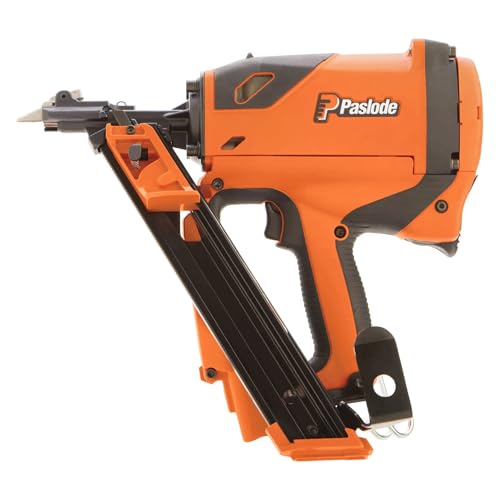 Paslode Cordless 1–1/2' Positive Placement Metal Connector Nailer - With Paslode Fuel System - Cordless Nail Gun - Compact Nailer for Tight Spots - Ergonomic Handle Nailer