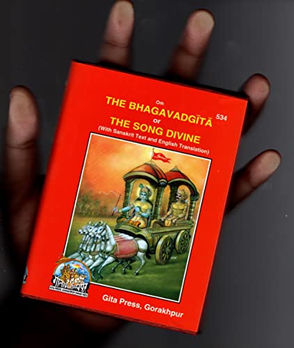 Image of Srimad Bhagavad Gita (Pocket Size) (SANSKRIT To ENGLISH) (Gita Press, Gorakhpur) / Shrimad Bhagavad Gita / Bhagvat Geeta / Bhagwat Geeta / Bhagvad Gita