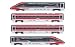 Produktbild ARNOLD HN2620S FS Trenitalia, Frecciarossa 1000 "Ducati Basisset, 4 Elemente, ep. VI mit DCC Sounddecoder