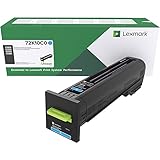 Lexmark 72K10C0 Unison Toner Cartridge, Cyan