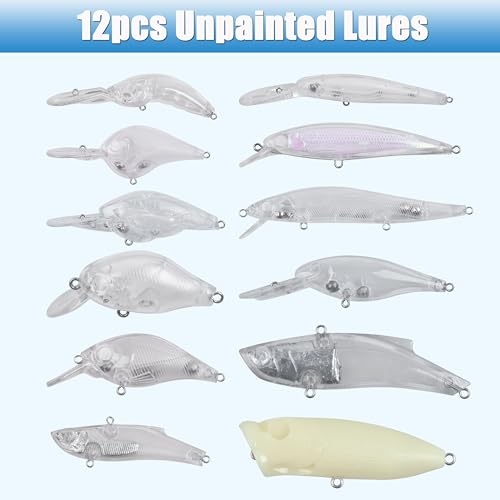 Kit de fabrication d'appâts de pêche crankbaits minnow hard bait kit - 2