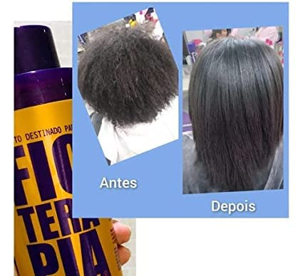 Vista 2 de EG Everk Gold Fioterapia - Tratamiento de queratina brasileña de 169fl oz Cepillo progresivo Un solo paso Sistema de alisado Sellado térmico