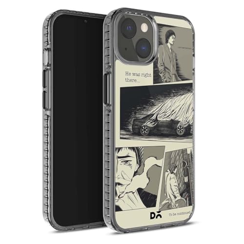 Image of DailyObjects Polycarbonate Hollow Victory Stride 2.0 Magnetic Case Cover For iPhone 15 | Compatible with Wireless Charging Slim Back Cover with Inner Magnetic Ring Shockproof, Multicolor
