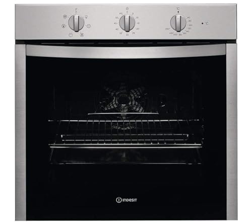 Indesit IFW 5530 IX - Horno eléctrico integrado (60 cm), color plateado