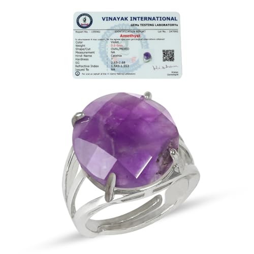 Image of Reiki Crystal Products Adjustable Rings, Round Cutting, Amethyst, Black Tourmaline, Goldstone brown, Green Jade, Lapis Lazuli, Opalite, Red Jasper, Rose Quartz, Tiger eye, Gemstone Ring