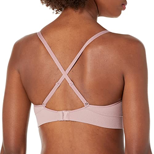 Image of Maidenform Women's M Rib Seamless Bralette, Soft Wireless Pullover Bra, Convertible Straps