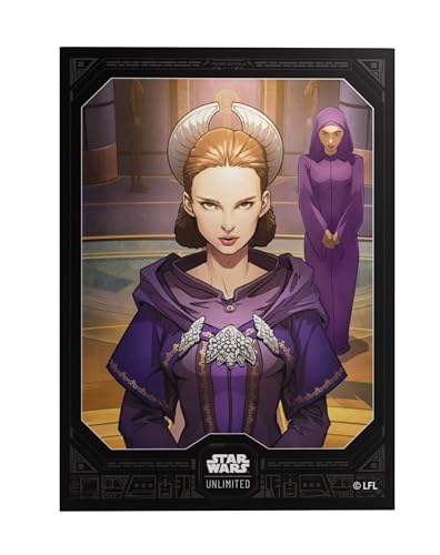 Star Wars Unlimited Padmé Amidala Art Sleeves - Pack de 60