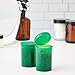 Juvale Empty Pill Container with Pop Top Cap - 20 Pack, 30 Dram, Green - Plastic Vials with Caps for Travel Medicine Containers & Home Use