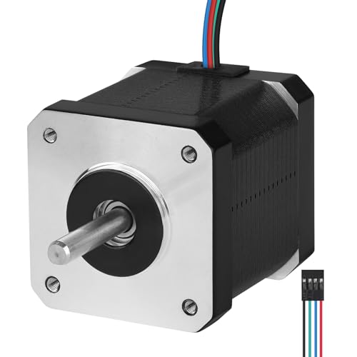 Moteur pas à pas 0.9° NEMA 17 bipolaire pour imprimante 3D et machine CNC