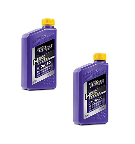 Royal Purple 31130 Case of 2 HPS 10W30 Synthetic Motor Oil with Synerlec 1 Quart