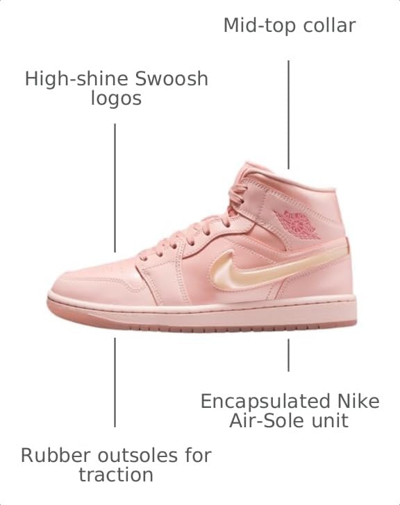 Image of Nike Women's Air Jordan 1 Mid SE Sneaker