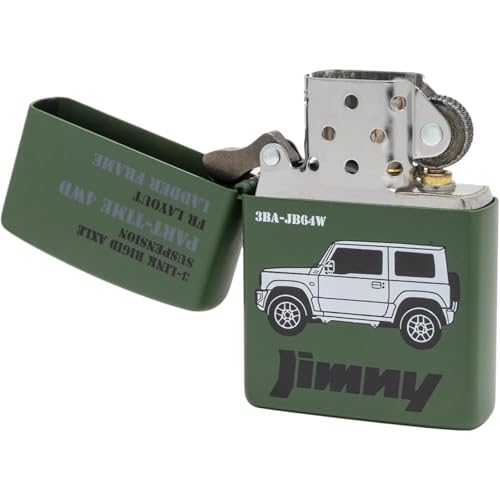 Encendedor Zippo Vintage en verde mate miniatura 2