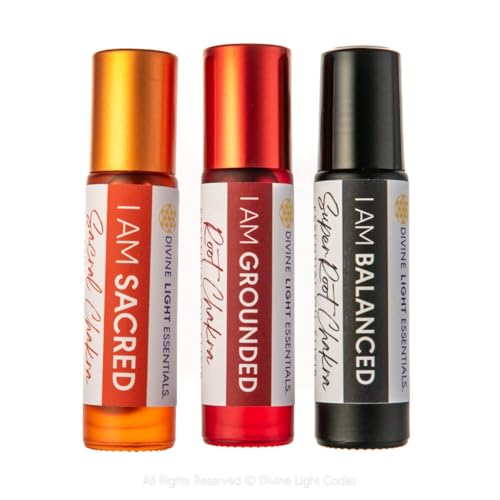 Aceites esenciales Ground Yourself 3 frascos con rodillo