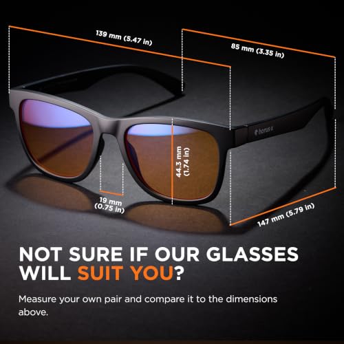 Image of Horus X • Blue Light Blocking Glasses | Gaming Glasses Men Women