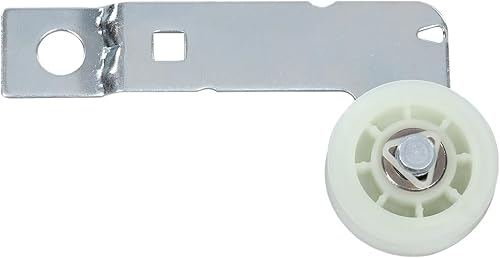 CHEDA Polea de soporte tensor para secadora (rodamientos de bolas mejorados) compatible con Whirlpool, Maytag, Kenmore, Almirante, KitchenAid