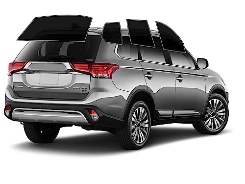 AUTOTEK Precut Windows Tint Film All Sides Cars Sun Blocking Protection Privacy Anti Shatter Glass 2 Ply Film Any Tint Shade kit for Mitsubishi Outlander 2014-2021