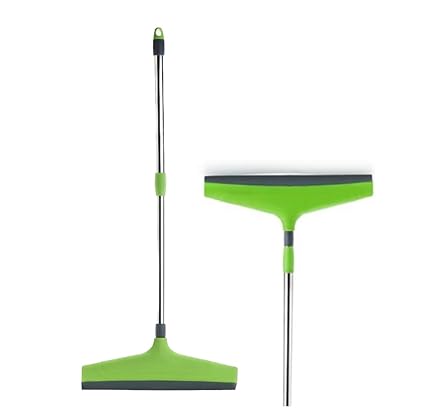 The Clean Store Floor Cleaning Squeegees-Multipurpose Adjustable Stick Telescopic Handle Bathroom Squeegee-for Bathroom/Kitchen(16 inch) -Cleaning Supplies