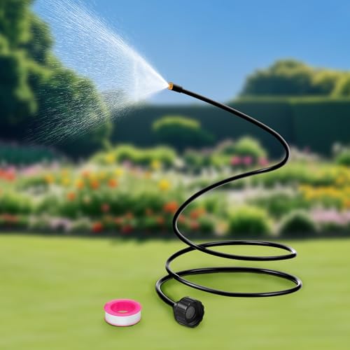 Outdoor Patio Misting System with 60 Inch Hose