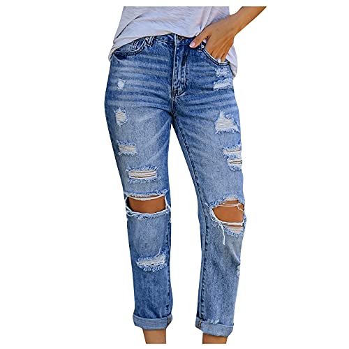 Pantalones Vaqueros Mujer Rotos ✔️ vaqueros.store - 【 2022 】