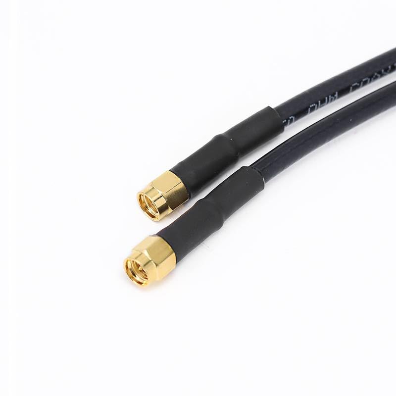 RF Cable Assembly, SMA Male to SMA Male, RG223 Flexible Coax, DC-3GHz (2000 mm)