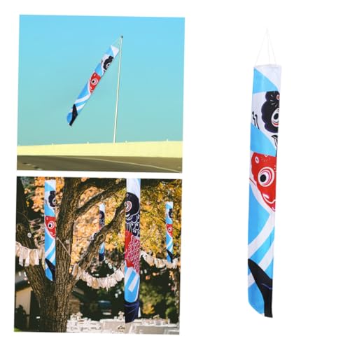 Bannière décorative satin koinobori pour célébrations intérieures - 3