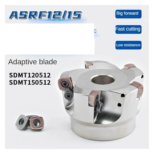 Fraise grande avance ASRF12 contre l'usure des inserts SDMT120512 - 2