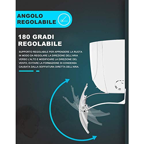 Mr.You Déflecteur d'air conditionné et déflecteur d'air conditionné (blanc) - Image 4