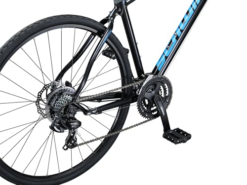 Schwinn Vantage Men and Women Adult Sport Hybrid Bike, 21 or