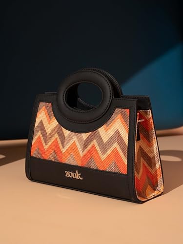 Image of ZOUK Zoe Sling Bag | Stylish Women's Crossbody Bags | Purse | Detachable Strap | Water-Resistant | Trendy Girls Side Bag | Compact & Chic