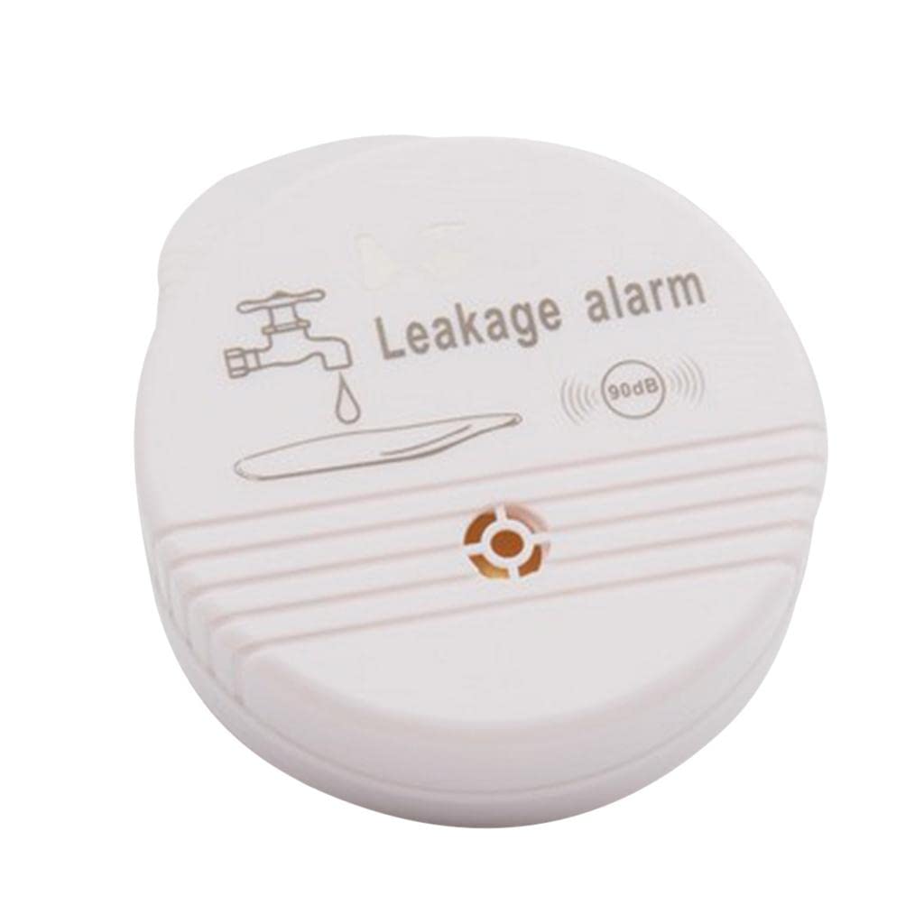 MagiDeal Mini Waterproof Water Leakage Alarm Water Leak Alarm Tub Sink Overflow , 8x3cm