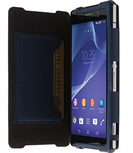 Krusell Malm? FlipCarcasa Párese Azul Hecho para Sony Xperia Z2, 75796 (Hecho para Sony Xperia Z2)