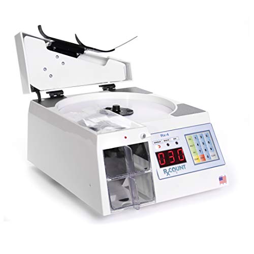 Rx-4 Automatic Pill Counting Machine - Compact Digital Tabletop Pharmaceutical Counter for Pharmacies, Doctors, and Veterinarians. - Thumbnail 3