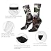 XZDWPY Cute Koala Unisex Mid-Calf Socks 2 Black-2 Polyester Skin-Friendly Moisture-Wicking Fashionable Crew Socks