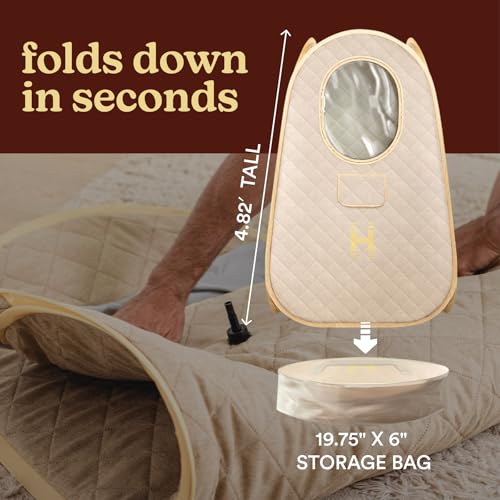 Homedics Portable Sauna - Collapsible Personal Steam Sauna - Image 5