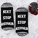 JXGZSO Australia Trip Gift Next Stop Australia Socks Funny Traveler Gift Australia Vacation Gift Australia Culture Gift