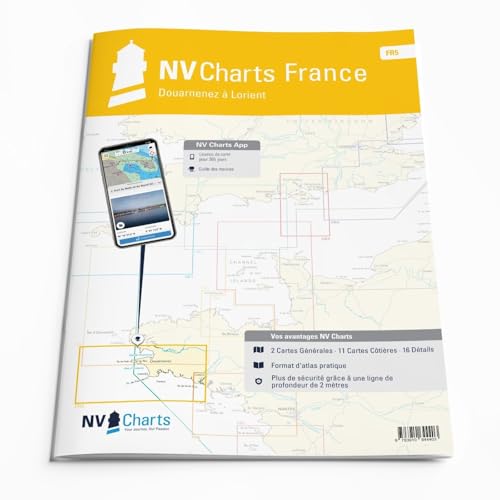 NV Charts Atlas Douarnenez à Lorient FR5