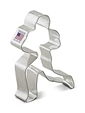 Ann Clark Football Player Cookie Cutter - 4.25 Inches - Tin Plated Steel