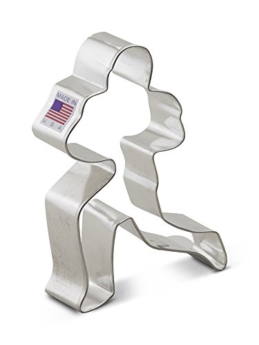 Ann Clark Football Player Cookie Cutter - 4.25 Inches - Tin Plated Steel