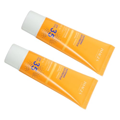 PATKAW 2 Uds Protector Solar Gel Facial Crema Solar Crema Solar Para
