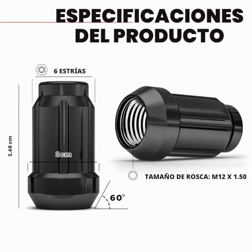 Tuerca cónica 8 Imagen adicional