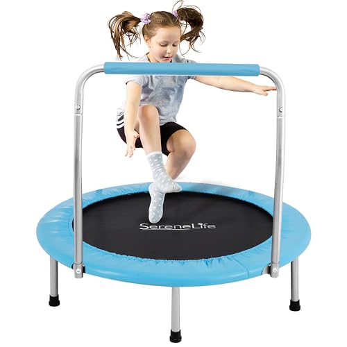 SereneLife SLSPT – Trampoline de Sport SereneLife pour Adulte, Idéal pour Les Femmes