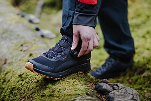 Icebug Mens Haze RB9X GTX Trail Hiking Shoe with Traction Sole, Black/Maple, 13.0 | Image 6