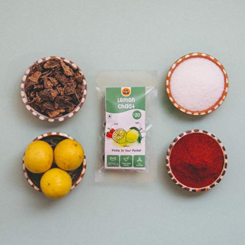 Image of GO DESi Chaat Combo Dried Sweet Amla Bites & Lemon Chaat (Pack Of 20)