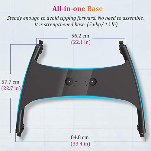 Soporte Universal Rodante Ajustable para TV de Piso miniatura 7