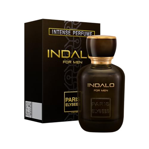 PARIS ELYSEES - Indalo - Eau de Toilette - Colonia Hombre - Amaderado & Especiado - Pimienta negra, Geranio - Perfume Hombre - Vaporizador 100ml - Frasco de viaje recargable 5ml incluido