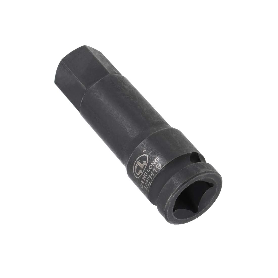 TA-VIGOR Impact Hex Bit Socket, 1/2" Drive x H19 (19mm) Allen Key Socket, Premium CR-MO Steel Bits, Hex Bit with 78mm Length for Torque Wrench, Ratchet Wrench, Impact Power Drills