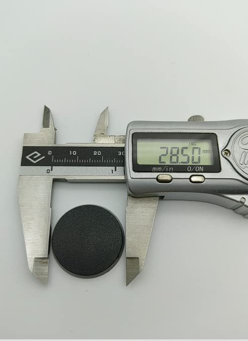 Lot of 60 28.5mm Round Bases Used for Warhammer 40k + AoS Games Workshop Bitz