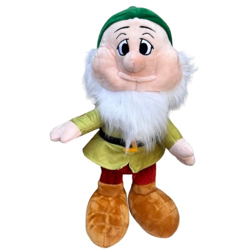 Peluche enano Pisolo Disney Blancanieves y los siete enanitos muñeco de 30 cm de 100% poliéster reciclado