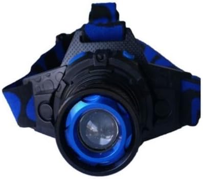 HEADLAMP HL1 - RECHARGEABLE HEADLAMP -BLACK/BLUE(RUNDOM) FOR CAMPING ,RUNDING , WALKING, HIKING , DIVING ,FISHING AND OTHER OUTDOOR ACTIVITIES , WATERPROOF & SMALL SIZE
