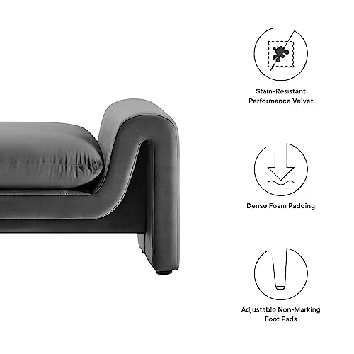 Modway Prim Home Office Desks And Chairs, Silver Black #TOP5